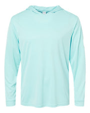 Paragon 220 Unisex Bahama Performance Hooded Long Sleeve T-Shirt