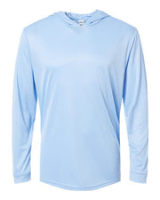 Paragon 220 Unisex Bahama Performance Hooded Long Sleeve T-Shirt