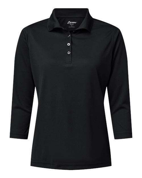 Paragon 120 Women's Lady Palm Three-Quarter Sleeve Polo