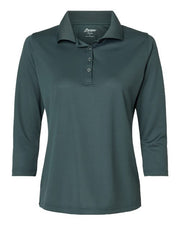 Paragon 120 Women's Lady Palm Three-Quarter Sleeve Polo