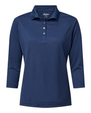 Paragon 120 Women's Lady Palm Three-Quarter Sleeve Polo