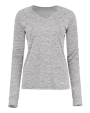 Holloway 222770 Women's Electrify CoolCore® Long Sleeve V-Neck T-Shirt
