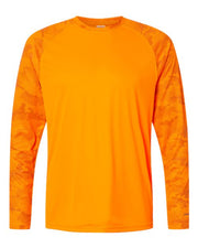 Paragon 216 Unisex Cayman Performance Camo Colorblocked Long Sleeve T-Shirt