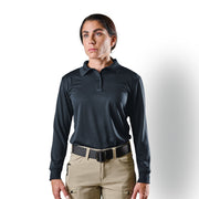 Women's Long Sleeve Performance Polo image 4