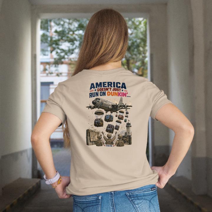 C-130 Morale Drop Shirt, Air Force Deployment Humor Tee, Military Aviation Apparel