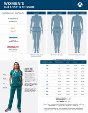 Adar - Pop-Stretch - Women's Two-Pocket Tab-Waist 28" Lab Coat