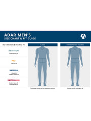 Adar - Pop-Stretch - Men's Three-Pocket Snap Front 31" Lab Coat