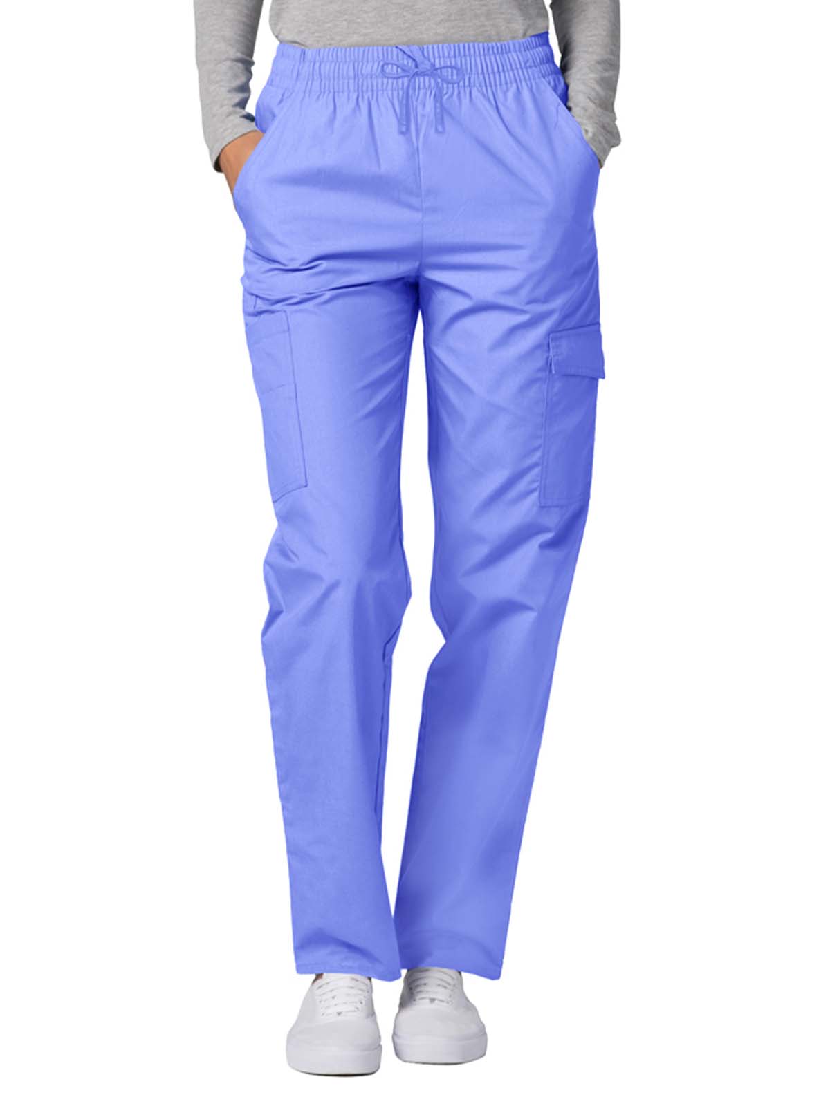 Adar - Universal - Women's Natural-Rise Multipocket Cargo Tapered Leg Pant