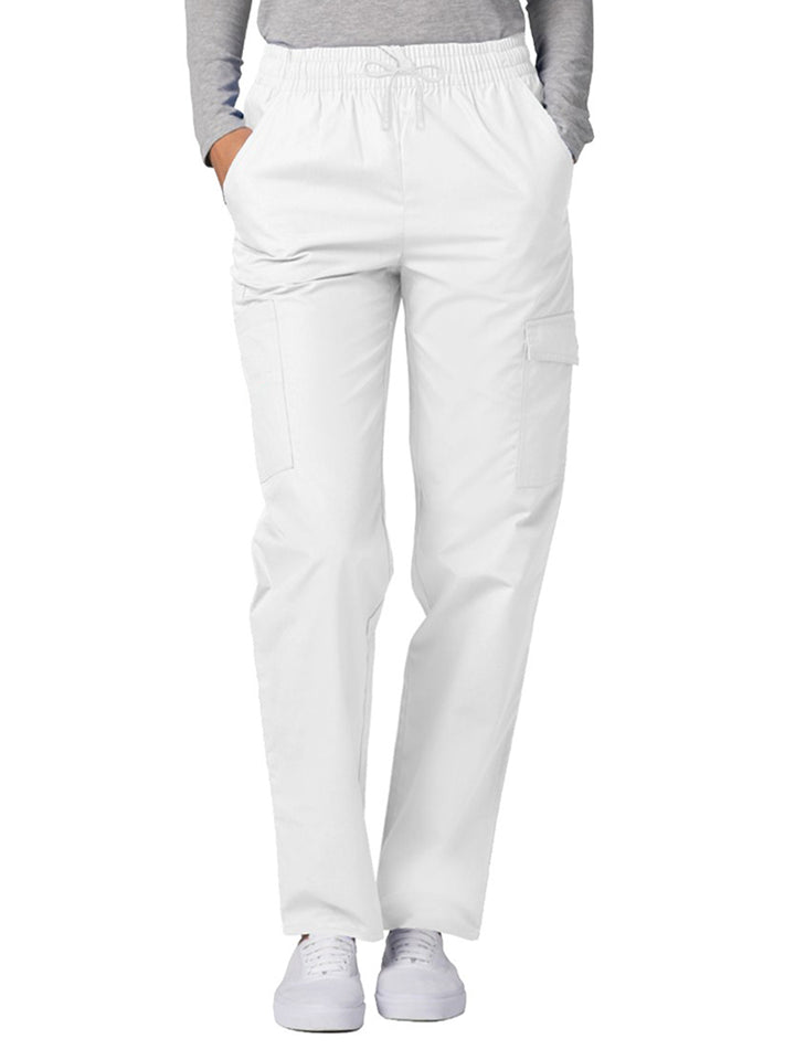 Adar - Universal - Women's Natural-Rise Multipocket Cargo Tapered Leg Pant