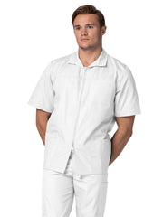 Adar - Universal - Men's Zippered Short Sleeve Jacket