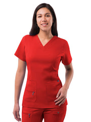 Adar - Pro - Women's V-Neck Elevated Top