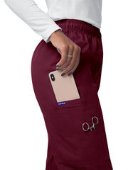 Adar - Sivvan - Women's Elastic Drawstring Cargo Pant