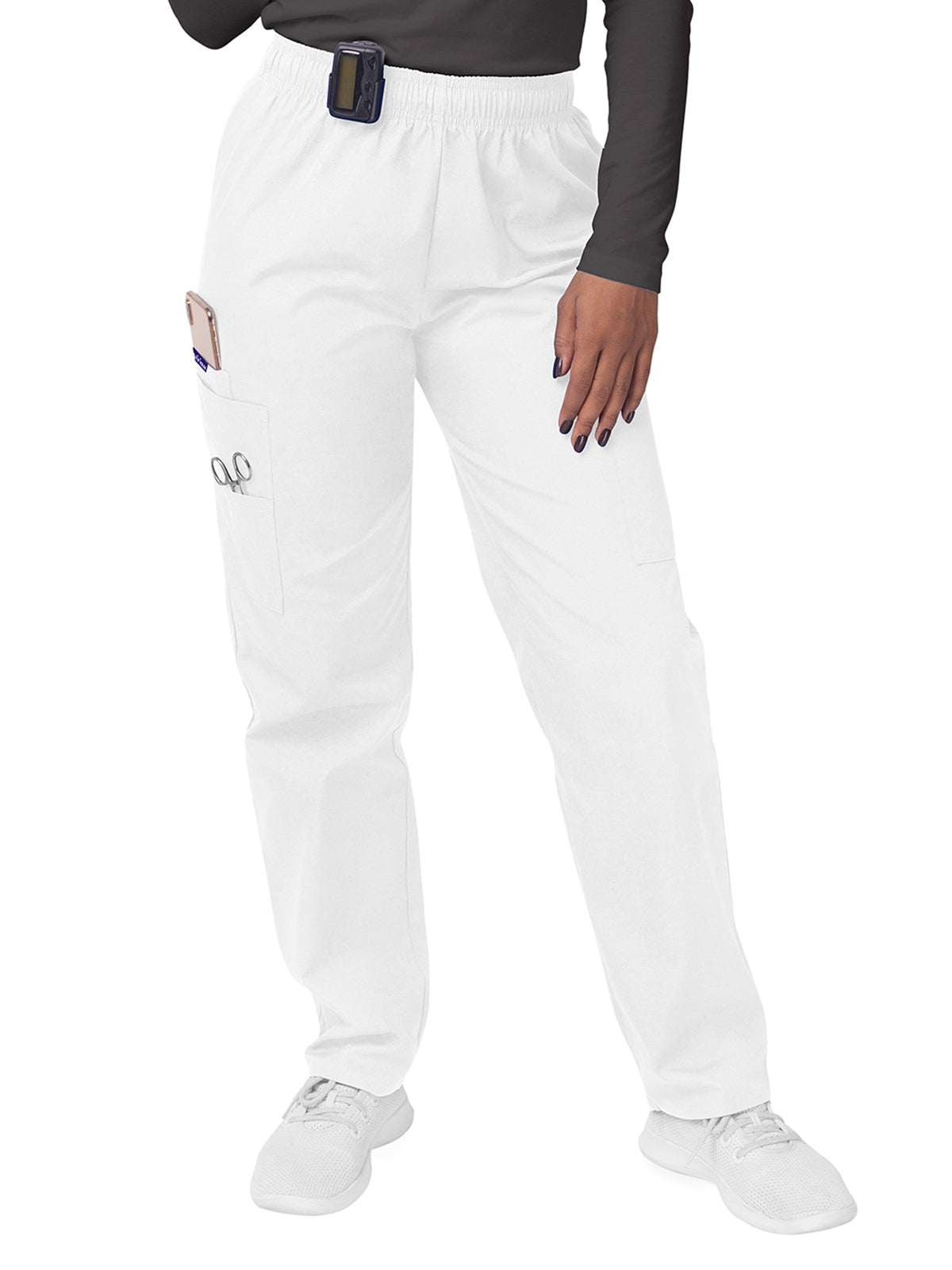 Adar - Sivvan - Women's Elastic Drawstring Cargo Pant
