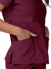 Adar - Sivvan - Women's Mock Wrap Top