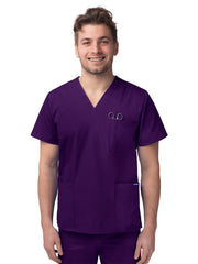 Adar - Sivvan - Unisex V-Neck 3 Pocket Top