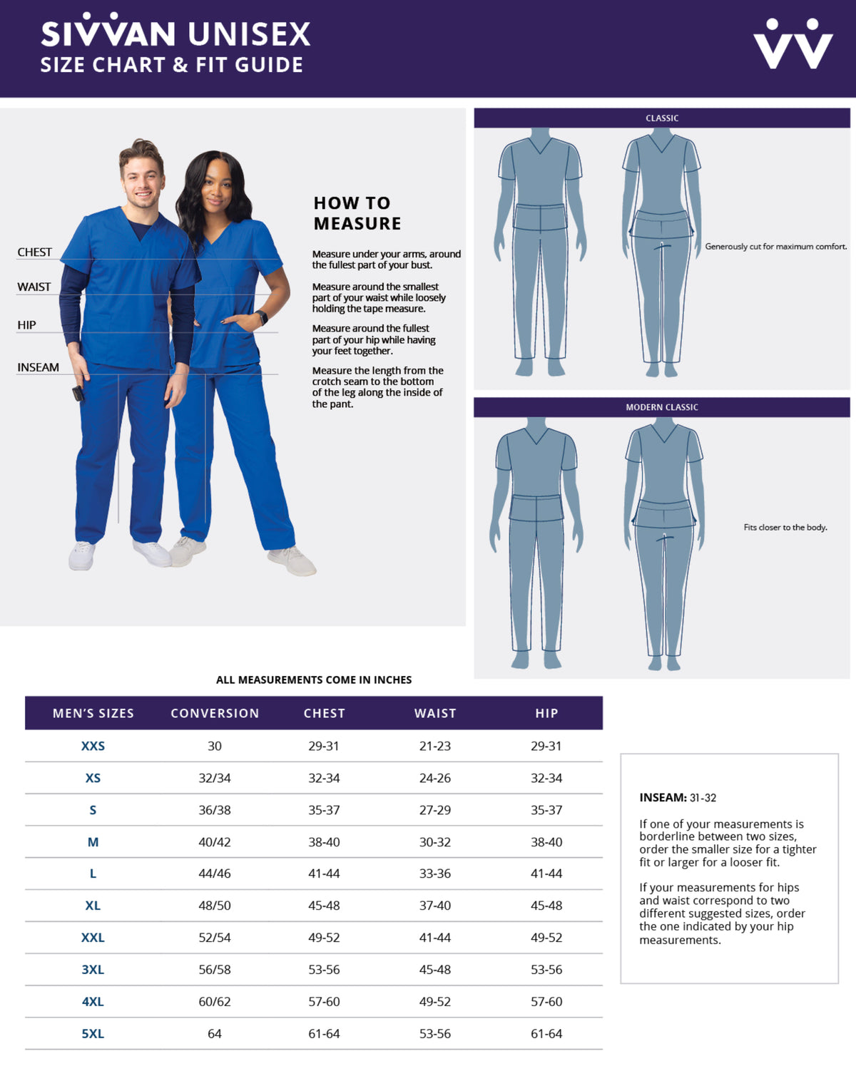 Adar - Sivvan - Unisex V-Neck 3 Pocket Top