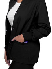 Adar - Sivvan - Women's Warm-Up Snap Close Jacket