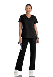 Grey's Anatomy Classic - Women's Two-Pocket V-Neck Aubrey Scrub Top