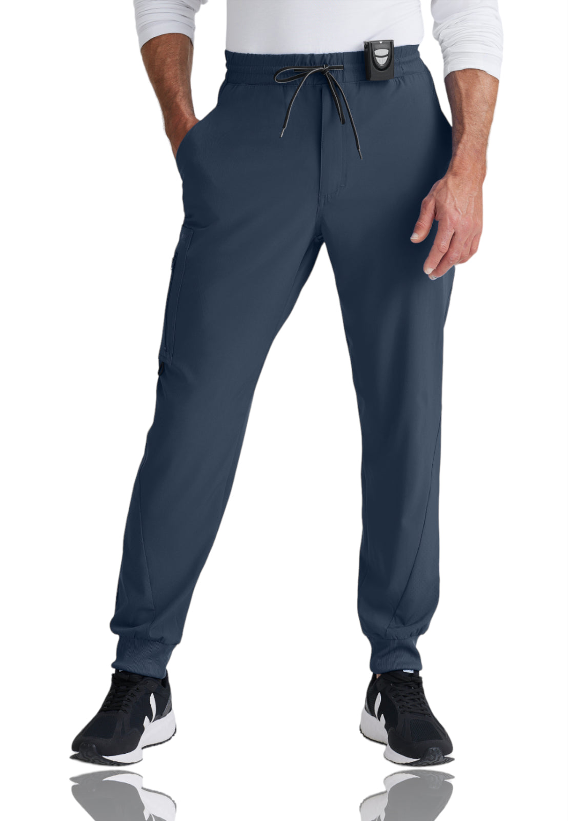 Barco One - Men's Six-Pocket Drawcord Waist Vortex Jogger Scrub Pant