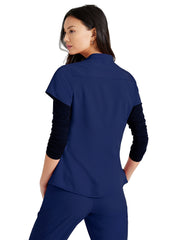Barco Unify - Women's One-Pocket Henley Style Mission Scrub Top