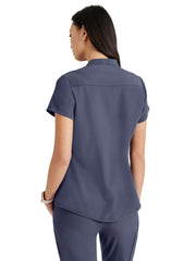 Barco Unify - Women's One-Pocket Henley Style Mission Scrub Top