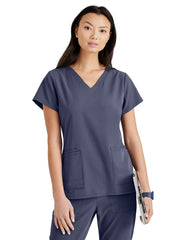 Barco Unify - Women's Four-Pocket V-Neck Purpose Scrub Top