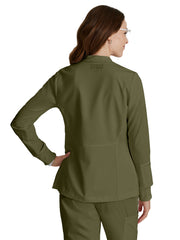 Barco Unify - Women's Three-Pocket Zip-Up Team Warm-Up Scrub Jacket