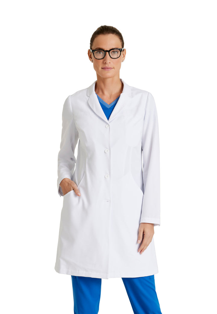 Grey's Anatomy Signature - Women's Four-Pocket 35" Mid-Length Penelope Lab Coat