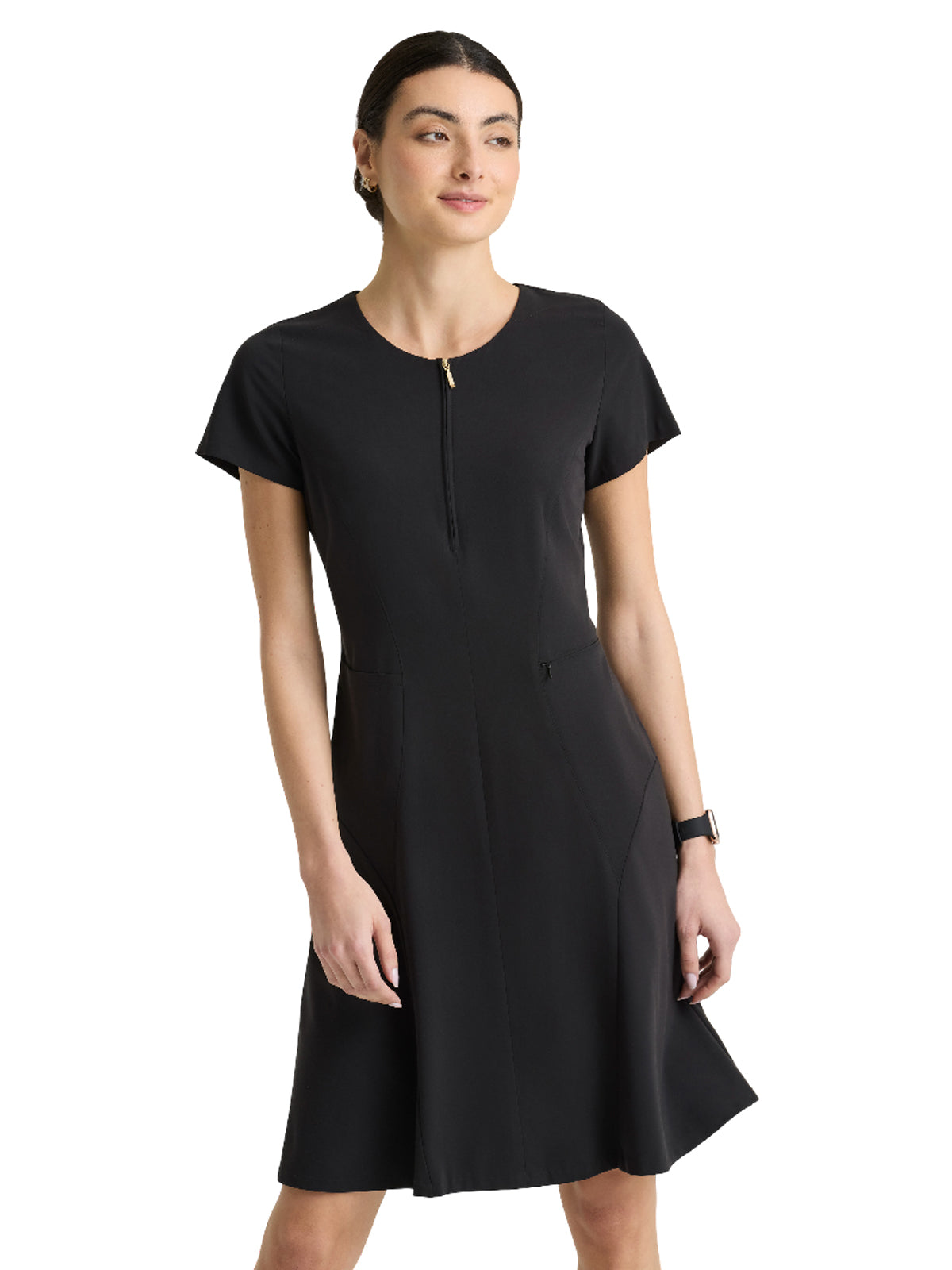 Grey's Anatomy Cultivate - Women's Three-Pocket A-Line Aria Dress