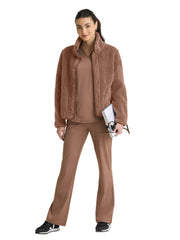 Grey's Anatomy Spandex Stretch - Women's Three-Pocket Sherpa Carol Jacket