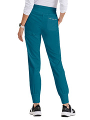 Grey's Anatomy Spandex Stretch - Women's Seven-Pocket Carly Jogger Scrub Pant