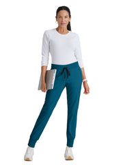 Grey's Anatomy Spandex Stretch - Women's Five-Pocket Eden Jogger Scrub Pant