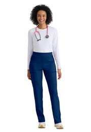 Grey's Anatomy Knit Stretch - Women's Six-Pocket Momentum Scrub Pant