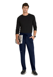 Grey's Anatomy Knit Stretch - Men's Four-Pocket Slim Focus Scrub Pant