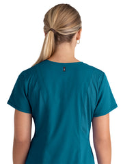 Grey's Anatomy Spandex Stretch - Women's Three-Pocket V-Neck Serena Scrub Top