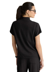 Grey's Anatomy Knit Stretch - Women's Three-Pocket Crystal Top
