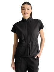 Grey's Anatomy Spandex Stretch - Women's Two-Pocket Nina Top