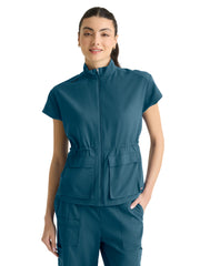 Grey's Anatomy Spandex Stretch - Women's Two-Pocket Nina Top