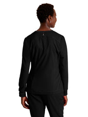 Grey's Anatomy Spandex Stretch - Women's Three-Pocket Millie Warm-Up Jacket