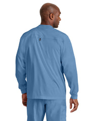 Grey's Anatomy Spandex Stretch - Men's Five-Pocket React Warm-Up Scrub Jacket