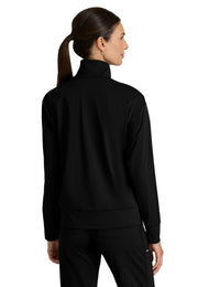 Grey's Anatomy Knit Stretch - Women's Four-Pocket Ease Warm-Up Scrub Jacket