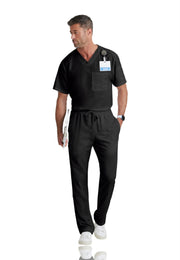 Grey's Anatomy Classic - Men's Two-Pocket V-Neck Evan Scrub Top