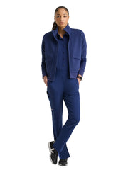 Grey's Anatomy Evolve Stretch - Women's Three-Pocket Waffle Knit Regina Jacket
