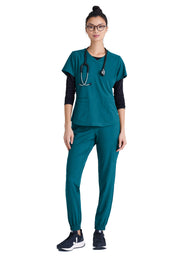 Grey's Anatomy Evolve Stretch - Women's Six-Pocket Terra Jogger Scrub Pant