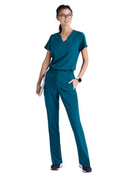 Grey's Anatomy Evolve Stretch - Women's Six-Pocket Tapered Leg Cosmo Scrub Pant