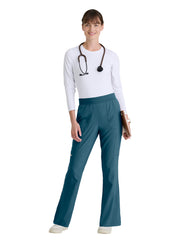 Grey's Anatomy Evolve Stretch - Women's Six Pocket Drawstring Sky Scrub Pant