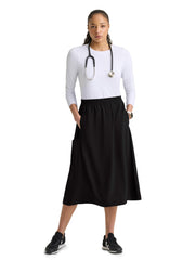 Grey's Anatomy Evolve Stretch - Women's Three-Pocket A-Line Terran Skirt
