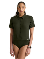Grey's Anatomy Evolve Stretch - Women's Two-Pocket Terran Bodysuit