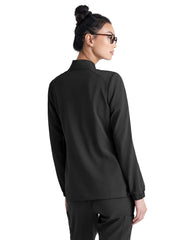 Grey's Anatomy Evolve Stretch - Women's Three-Pocket Virtue Warm-Up Scrub Jacket