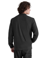 Grey's Anatomy Evolve Stretch - Men's Three-Pocket Cycle Warm Up Scrub Jacket